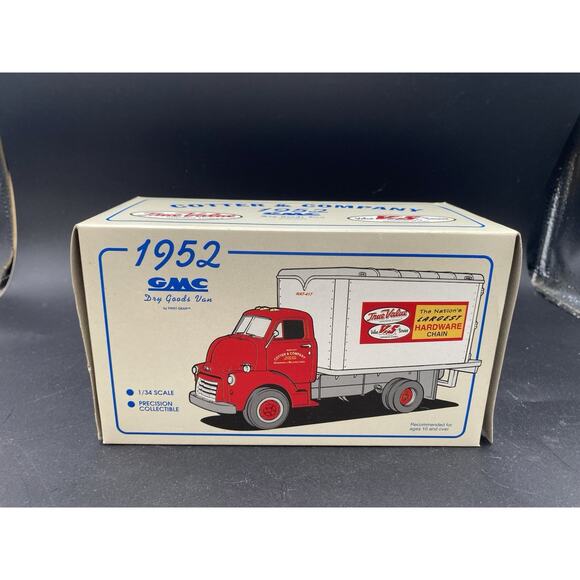 1994 First Gear 1952 GMC True Value Dry Goods Delivery Van 1/34 Diecast - Picture 1 of 7
